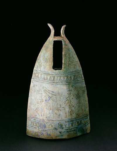 बेल, डोंगसन कल्चर, c.200 BC-200 AD, वियतनाम (कांस्य) द्वारा स्कूल वियतनामी