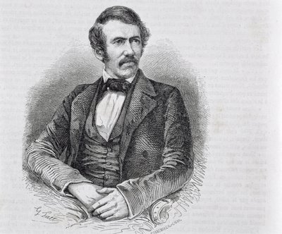 डेविड लिविंगस्टोन (1813-1873) को एस। पैनमेकर ने उकेरा द्वारा स्कॉटिश स्कूल