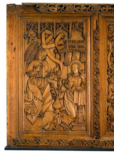 1524-37 बीटन पैनलों से घोषणा द्वारा स्कॉटिश स्कूल