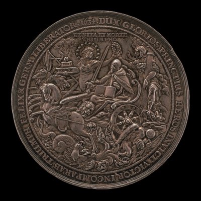 राजा गुस्तावस एडोल्फस [रिवर्स] की विजय, 1634। द्वारा सेबस्टियन डैडलर