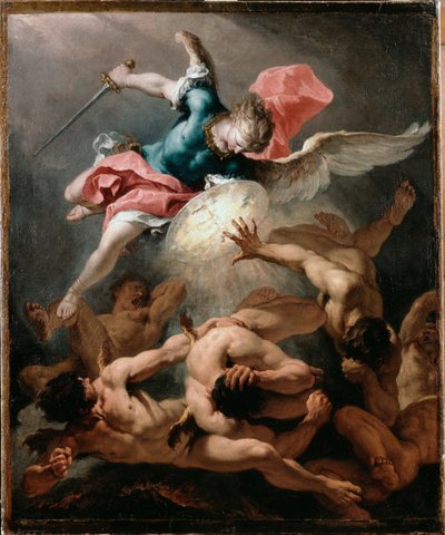 द रिबेल ऑफ द रिबेल एंजेल्स द्वारा Sebastiano Ricci