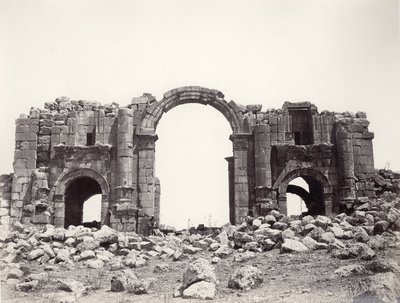 जेरैश, 1867 में हैड्रियन आर्क द्वारा सार्जेंट हेनरी फिलिप्स