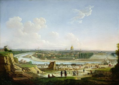 1818 में चिल्लोट हिल से पेरिस का सामान्य दृश्य द्वारा सेफ़र्ट्स