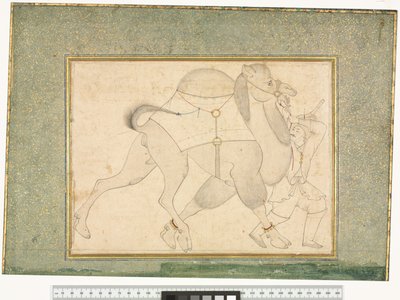 कैमल एंड ग्रूम, सी। 1545-76 द्वारा शेख मुहम्मद