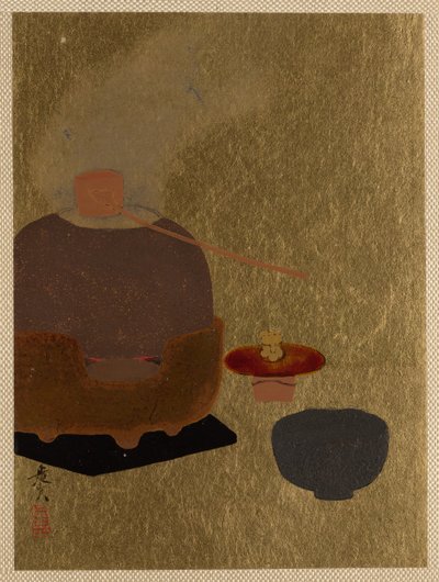 चाय समारोह उपकरण। द्वारा शिबता ज़ेशिन