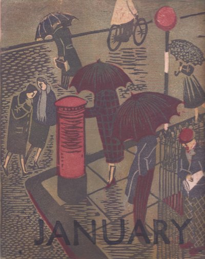 'जनवरी', 1951। द्वारा शर्ली मार्खम