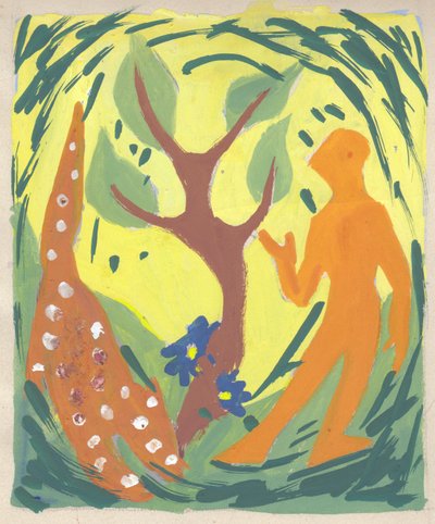 वसंत अध्ययन, c1950। द्वारा शर्ली मार्खम