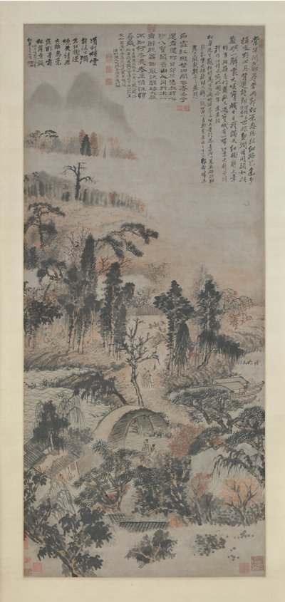 ऑटम वुड्स में नशे में, सीए। 1702. द्वारा शिटोओ