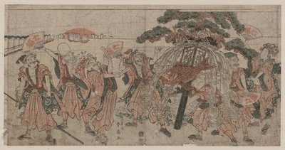 सात भाग्यशाली भगवान, 1810 द्वारा shunsen