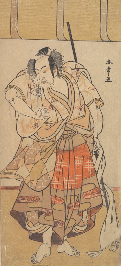 एंग्री मैन के रूप में पहला ओनो किकुगोरो, सीए। 1772. द्वारा शुनशो
