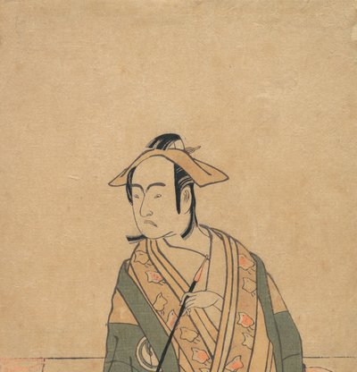 सोगा नो जुरो की भूमिका में तीसरा सवामुरा सोजुरो, सीए। 1779. द्वारा शुनशो