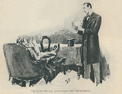 उन्होंने द सील एंड ग्लंटेड ओवर द कंटेंट्स, 1892 द्वारा सिडनी पगेट