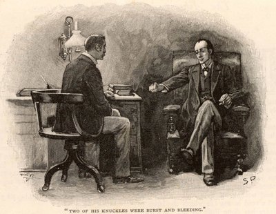शर्लक होम्स - अंतिम समस्या का साहसिक कार्य' द्वारा Sidney Paget