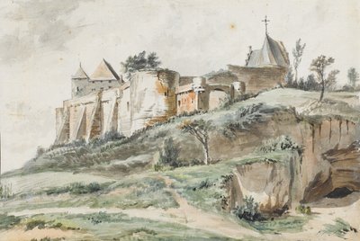 कीएस्बर्गबर्ग का दृश्य, लेउवेन, 1782 द्वारा सिमोन एलेक्जेंडर क्लेमेंट डेनिस