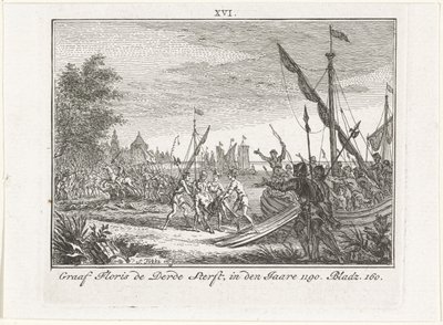 1784 में एंटिओक में हॉलैंड के फ्लोरिस III की मृत्यु द्वारा साइमन फोक्के