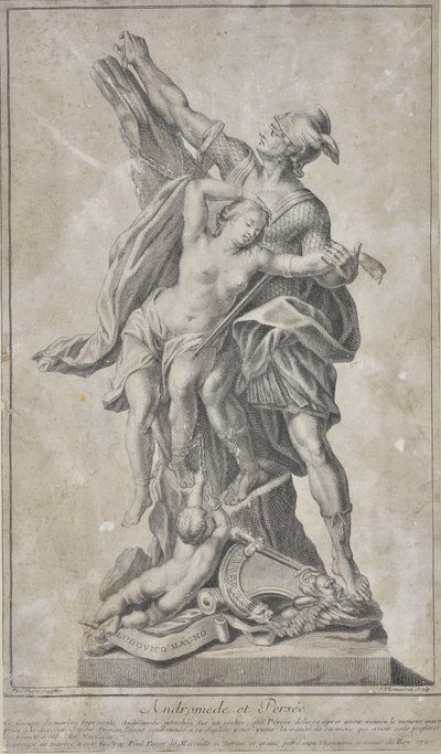 Perseus एंड्रोमेडेड (ड्राइंग) पहुंचाना द्वारा साइमन थॉमसन