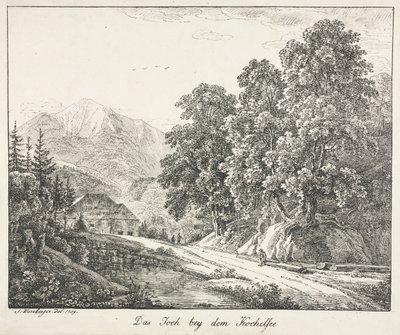 कोचेलसी द्वारा पथ, 1809। द्वारा साइमन वॉर्नबर्गर