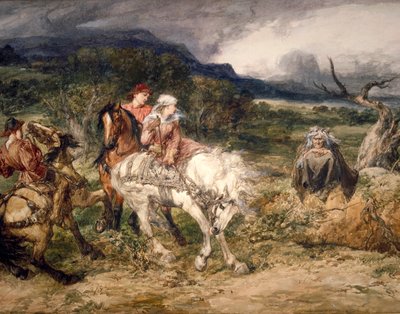 'द विच', 1889 द्वारा सर जॉन गिल्बर्ट
