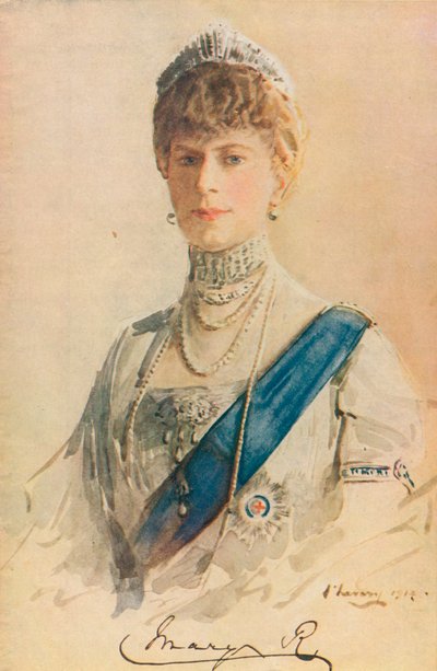 महामहिम क्वीन मेरी, 1867-1953, 1913 द्वारा सर जॉन लवरी