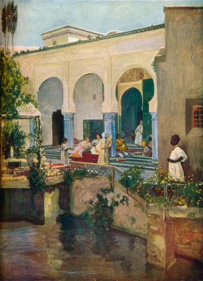 इंटीरियर ऑफ ए मूरिश हरेम, 1907 द्वारा सर जॉन लवरी