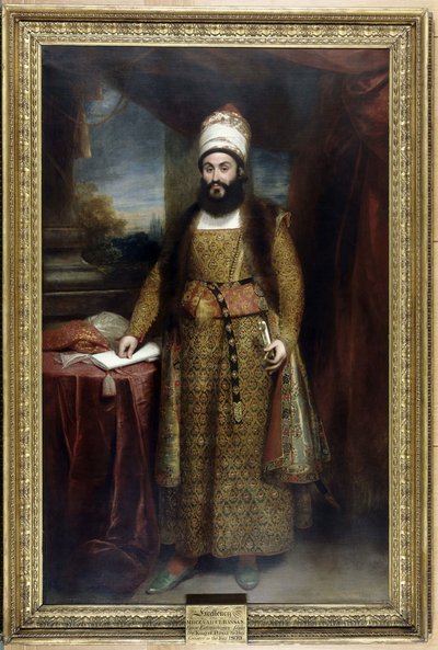 मिर्ज़ा अबुल हसन खान इलची का चित्रण 1776-1846 द्वारा सर विलियम बीचे