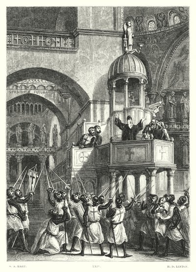 लॉर्ड बायरन के चाइल्ड हेरोल्ड, कैंटो IV, स्टांजा 12 (उत्कीर्णन) द्वारा सोलोमन अलेक्जेंडर हार्ट