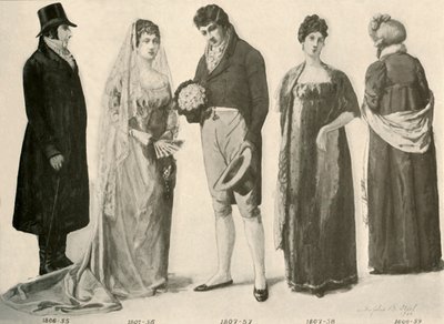 1800-1808 से कपड़े, 1903, 1937। द्वारा सोफी बी। स्टील