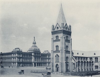 डच सुधार चर्च, प्रिटोरिया (बी/डब्ल्यू फोटो) द्वारा दक्षिण अफ्रीकी फोटोग्राफर