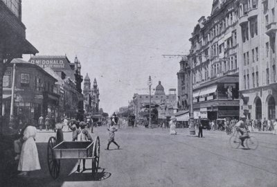 वेस्ट स्ट्रीट, डरबन (बी/डब्ल्यू फोटो) द्वारा दक्षिण अफ्रीकी फोटोग्राफर