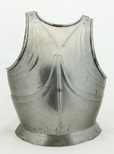 प्लास्टर्ड के साथ ब्रैस्टप्लेट, c.1490 (स्टील) द्वारा साउथ जर्मन स्कूल