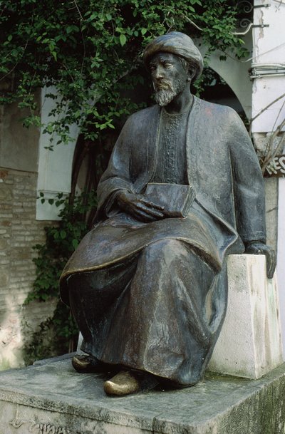मूसा की प्रतिमाएँ (1135-1204) द्वारा Spanish School
