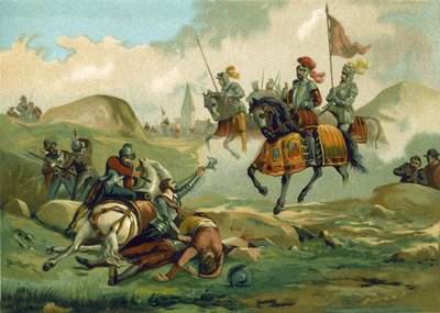 सेनिगॉर डी सेनलिस को कैदी स्पेनिश, मॉन्स, 1572 द्वारा लिया गया द्वारा स्पेनिश स्कूल