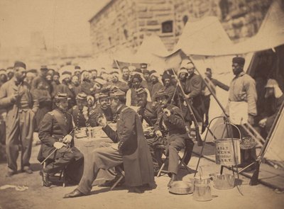 दुरिया ज़ौवेस, फोर्ट शूयलर एडजुटेंट्स मेस, 18 मई, 1861। द्वारा स्टेसी