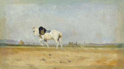 एक खेत में हल का घोड़ा, 18701874। द्वारा स्टैनिस्लास लेपिन