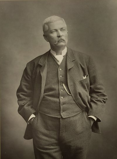 सर हेनरी मोर्टन स्टेनली (1841-1904), खोजकर्ता, चित्र चित्र द्वारा स्टैनिस्लास वालरी