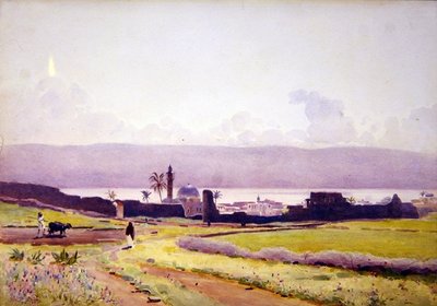 तिबेरियस की दीवारों के भीतर, c.1905 (कागज पर पानी के रंग का) द्वारा स्टेनली इंचबोल्ड