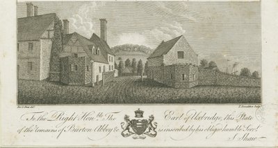 बर्टन-ऑन-ट्रेंट एबी: उत्कीर्णन, एनडी [c1795] (प्रिंट) द्वारा स्टीबिंग शॉ