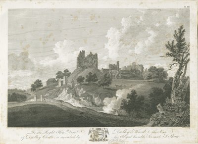 डुडले कैसल: उत्कीर्णन, एनडी [1762-1802] (प्रिंट) द्वारा स्टीबिंग शॉ