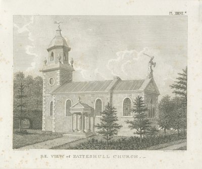 पटशूल चर्च: उत्कीर्णन, एनडी [1762-1802] द्वारा स्टीबिंग शॉ