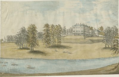 पटशूल हाउस: वाटर कलर पेंटिंग, एनडी [1790] द्वारा स्टीबिंग शॉ