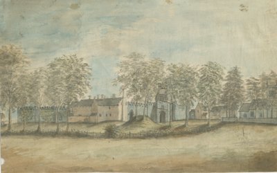 रुशेल कैसल - हॉल: पानी के रंग की पेंटिंग, एनडी [1791] द्वारा स्टीबिंग शॉ