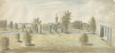 शुगबरो - "एथेनियन" वास्तुकला: पानी के रंग की पेंटिंग, एनडी [1762-1802] द्वारा स्टीबिंग शॉ