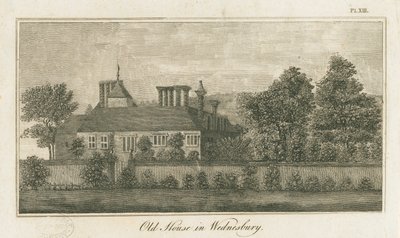 बुधवार - ओल्ड हाउस: उत्कीर्णन, एनडी [1762-1802] (प्रिंट) द्वारा स्टीबिंग शॉ