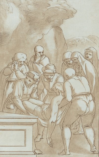 द एंटोम्बमेंट, सीए। 1780. द्वारा स्टेफ़ानो मुलिनारी
