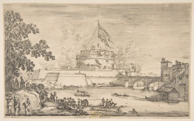 Castel Sant Angelo, ca. 1634। द्वारा स्टेफानो डेला बेला