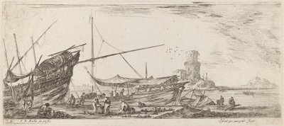हार्बर व्यू, 1644. द्वारा स्टेफानो डेला बेला