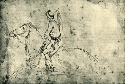 पोलिश घुड़सवार, 1633-1634, 1943। द्वारा स्टेफानो डेला बेला