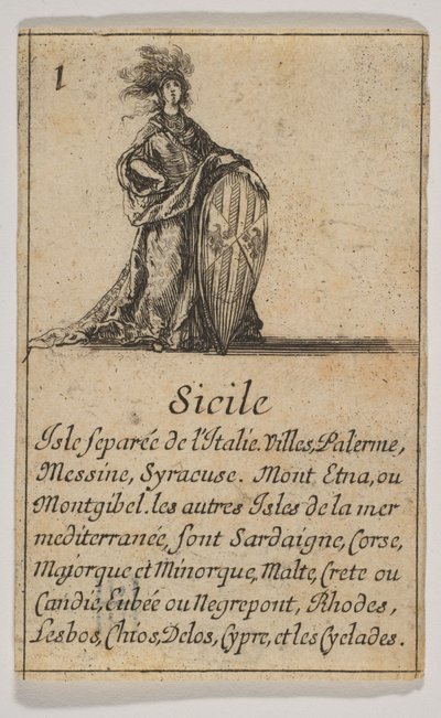 सिसिली, 1644. द्वारा स्टेफानो डेला बेला
