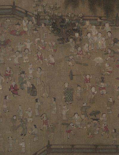 खेल में सौ बच्चे, 1100-1200। द्वारा सु हेंचेन