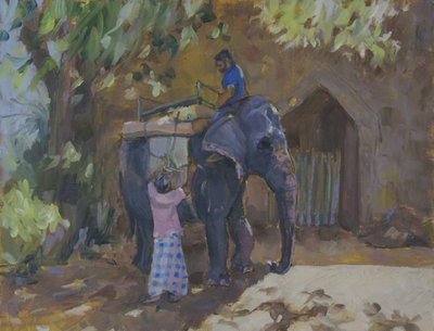 हाथी, श्रीलंका, 2015, द्वारा सू की वेल्स